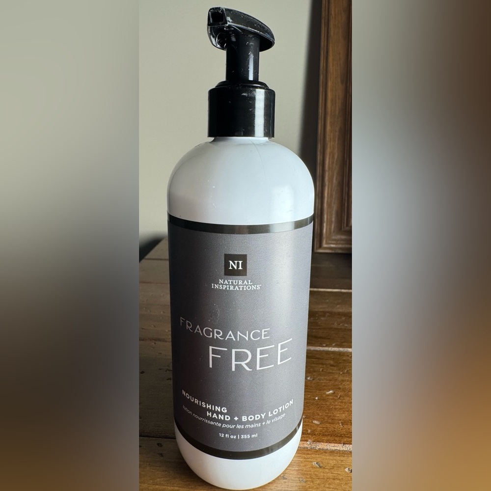 Natural Inspirations Fragrance Free Hand and Body Lotion